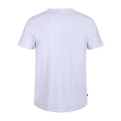 White - Back - Luke 1977 Mens Cogolin Leaf Print T-Shirt