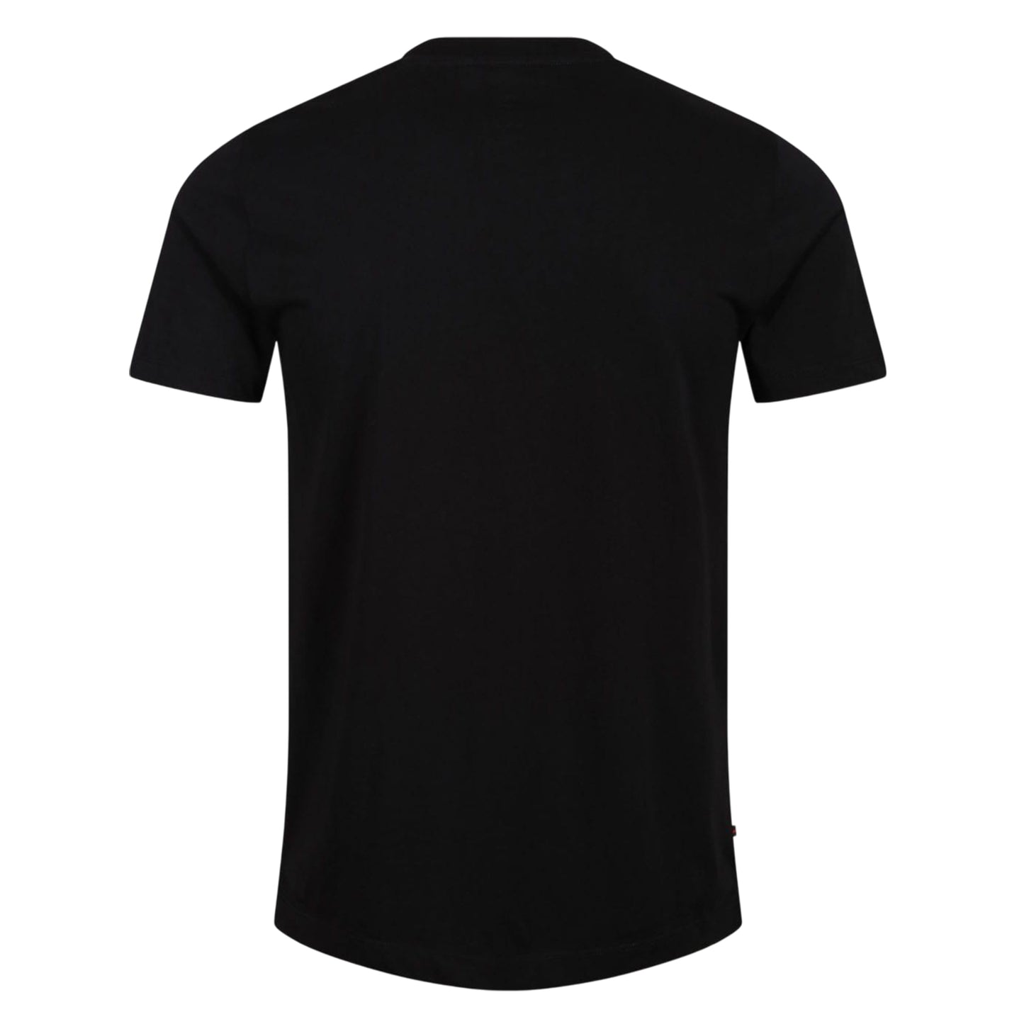 Black - Back - Luke 1977 Mens Cogolin Leaf Print T-Shirt