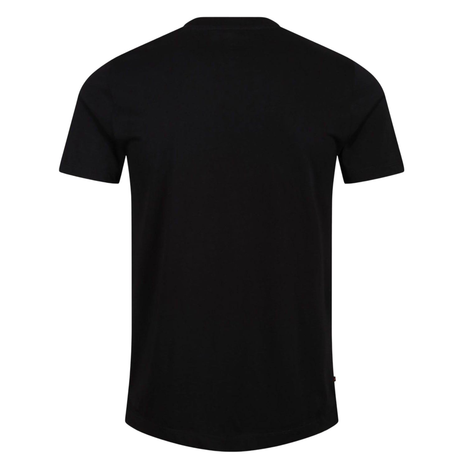 Black - Back - Luke 1977 Mens Cogolin Leaf Print T-Shirt