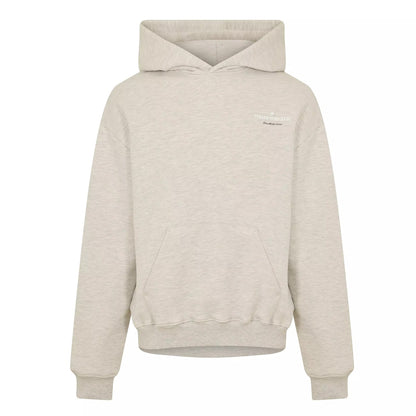 Grey - Front - Couture Club Mens Copyright Pullover Hoodie