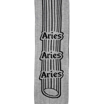 Black - Back - Aries Mens Column Scarf