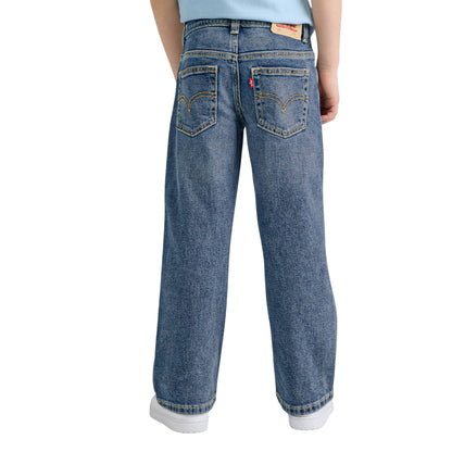 Blue - Back - Levis Childrens-Kids 555 Denim Jeans