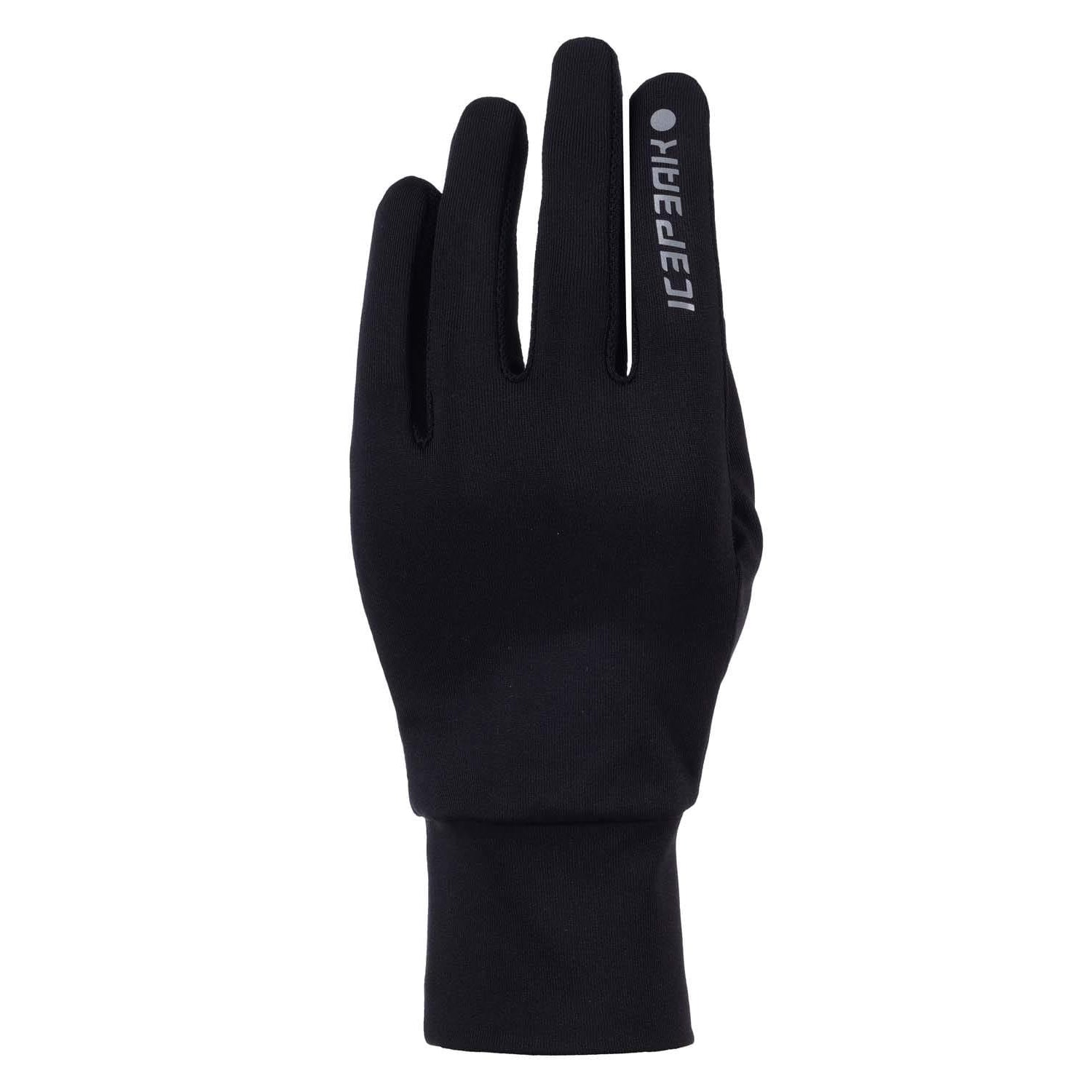Black - Front - Icepeak Unisex Adult Hawarden Gloves