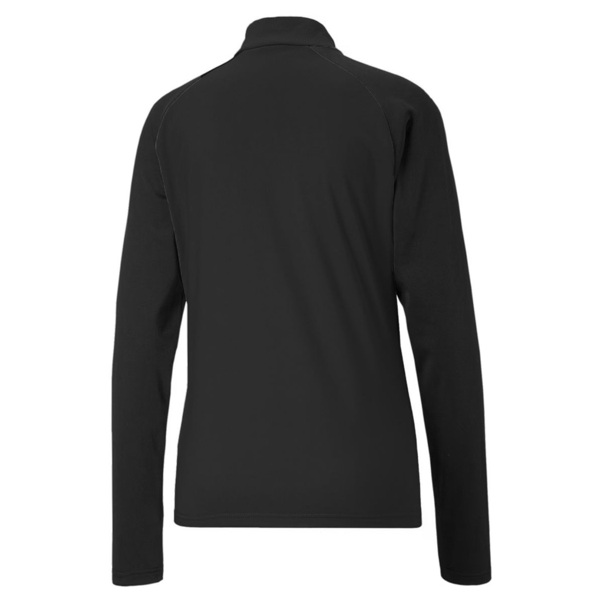 Black - Back - Puma Womens-Ladies Team Liga Athletic Drill Top