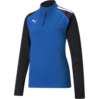 Blue Lemon - Front - Puma Womens-Ladies Team Liga Athletic Drill Top