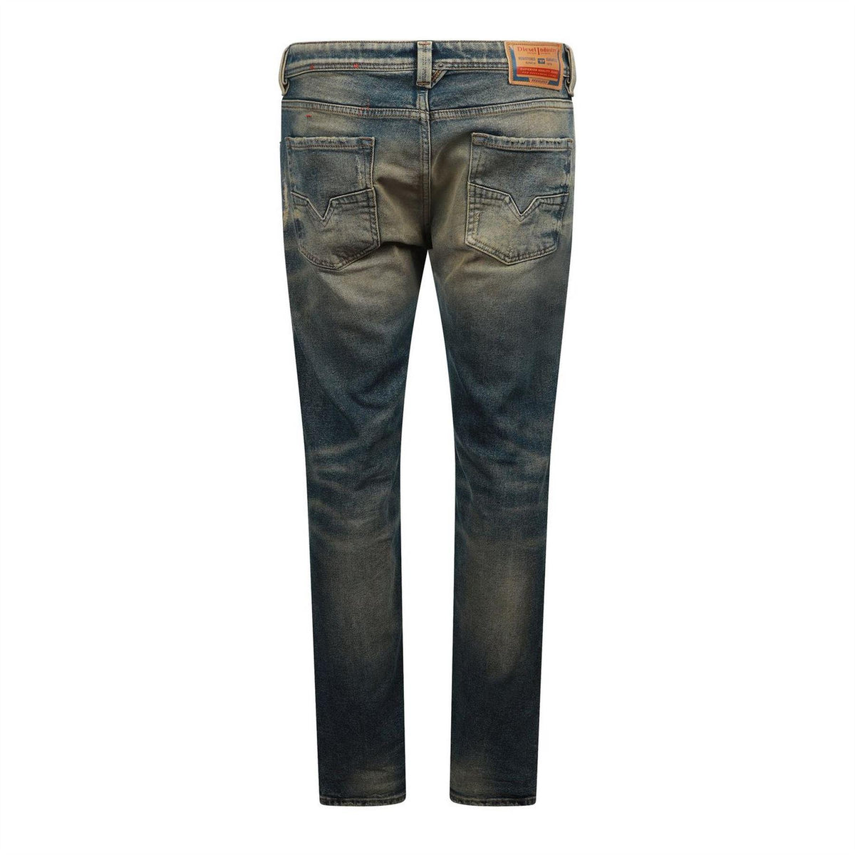 Blue Denim - Back - Diesel Mens 1985 Larkee Straight Leg Jeans