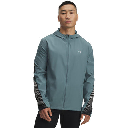 Blue - Front - Under Armour Mens Storm Regular Full Zip Hoodie