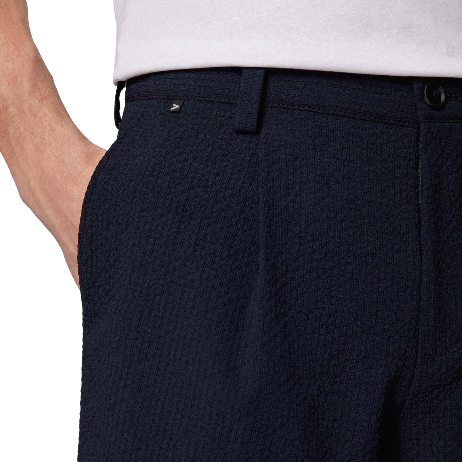 Dark Blue - Side - Boss Mens P-Perin Shorts