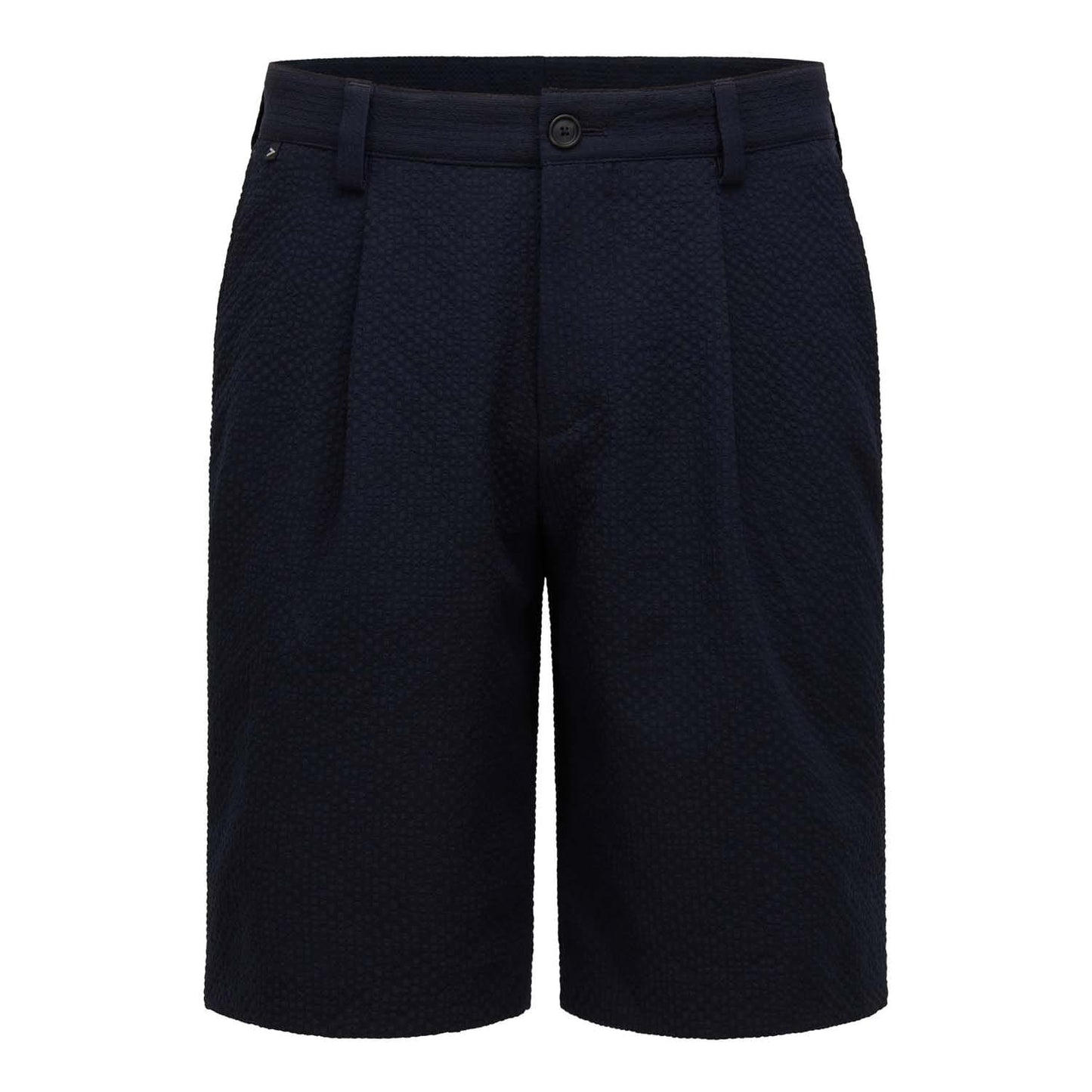 Dark Blue - Front - Boss Mens P-Perin Shorts