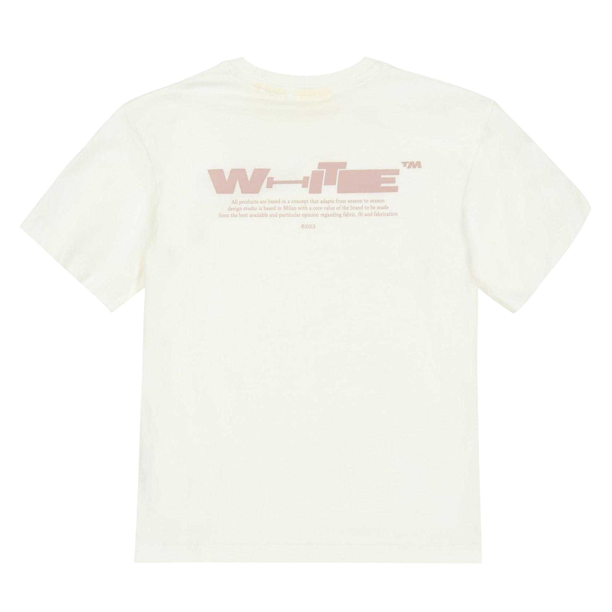 White - Back - Off-White Childrens-Kids Logo T-Shirt