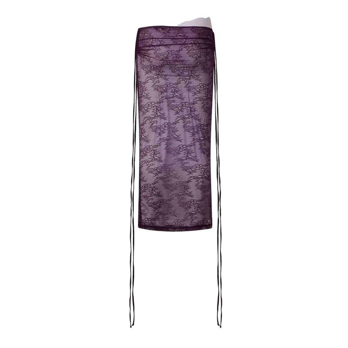 Plum Pink - Back - Mars The Label Womens-Ladies Sarong
