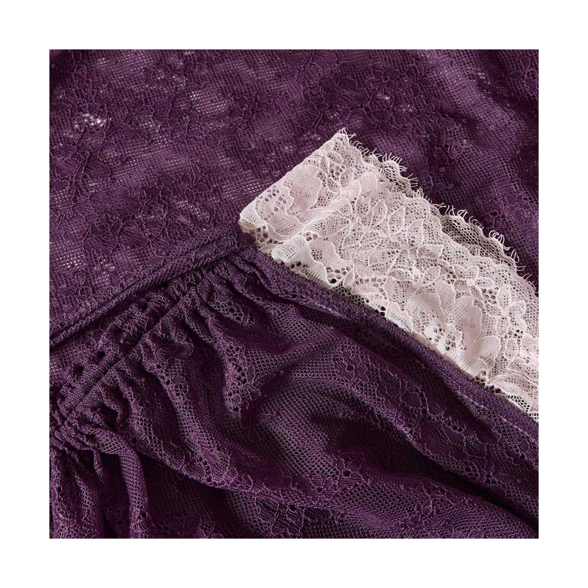 Plum Pink - Side - Mars The Label Womens-Ladies Sarong