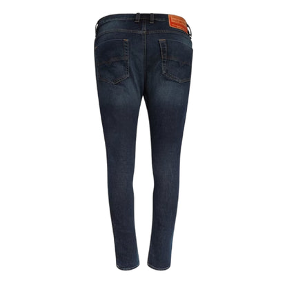 Blue Denim - Back - Diesel Mens Tepphar X Pan Denim Jeans