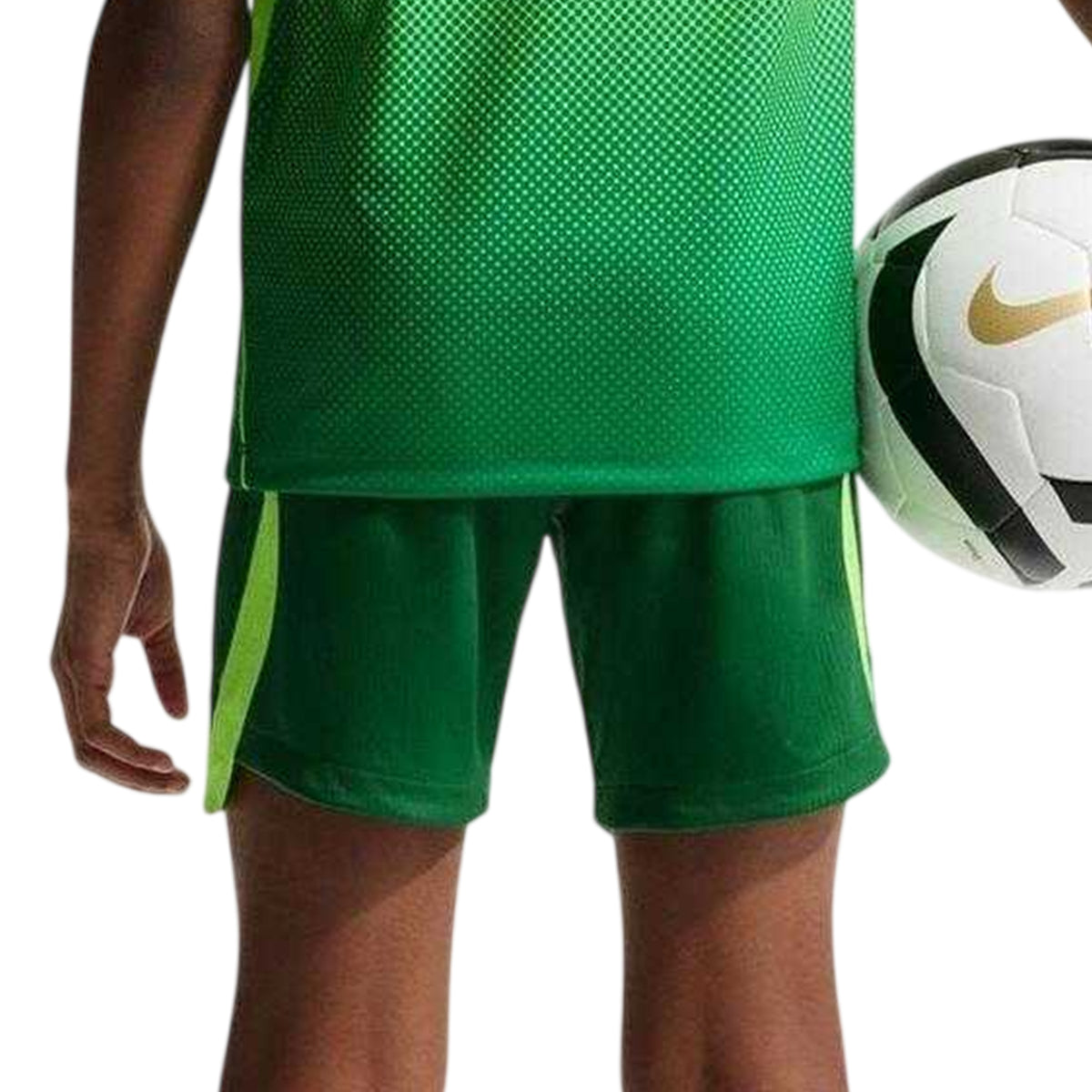 Green-White - Back - Nike Childrens-Kids Fifa World Cup 2026 Nigeria FC Football Shorts