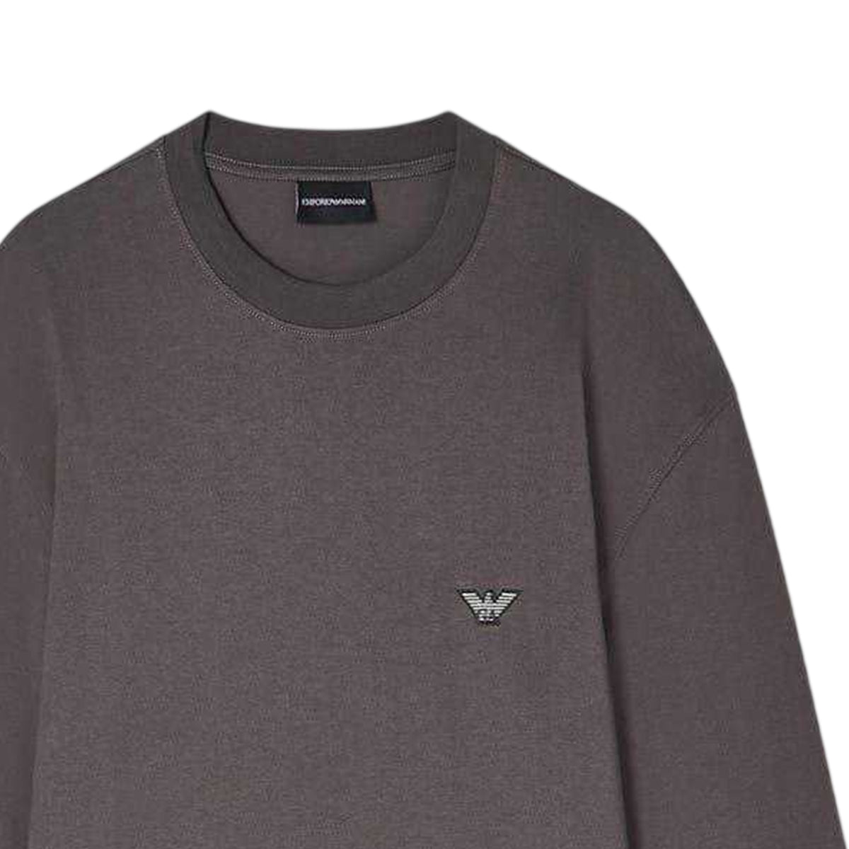Kambaba - Side - Emporio Armani EA7 Mens Long-Sleeved T-Shirt
