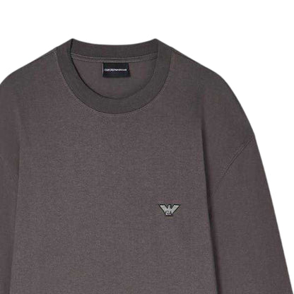 Kambaba - Side - Emporio Armani EA7 Mens Long-Sleeved T-Shirt