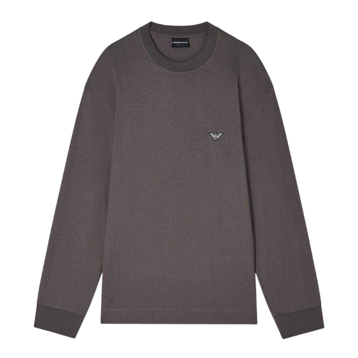 Kambaba - Front - Emporio Armani EA7 Mens Long-Sleeved T-Shirt
