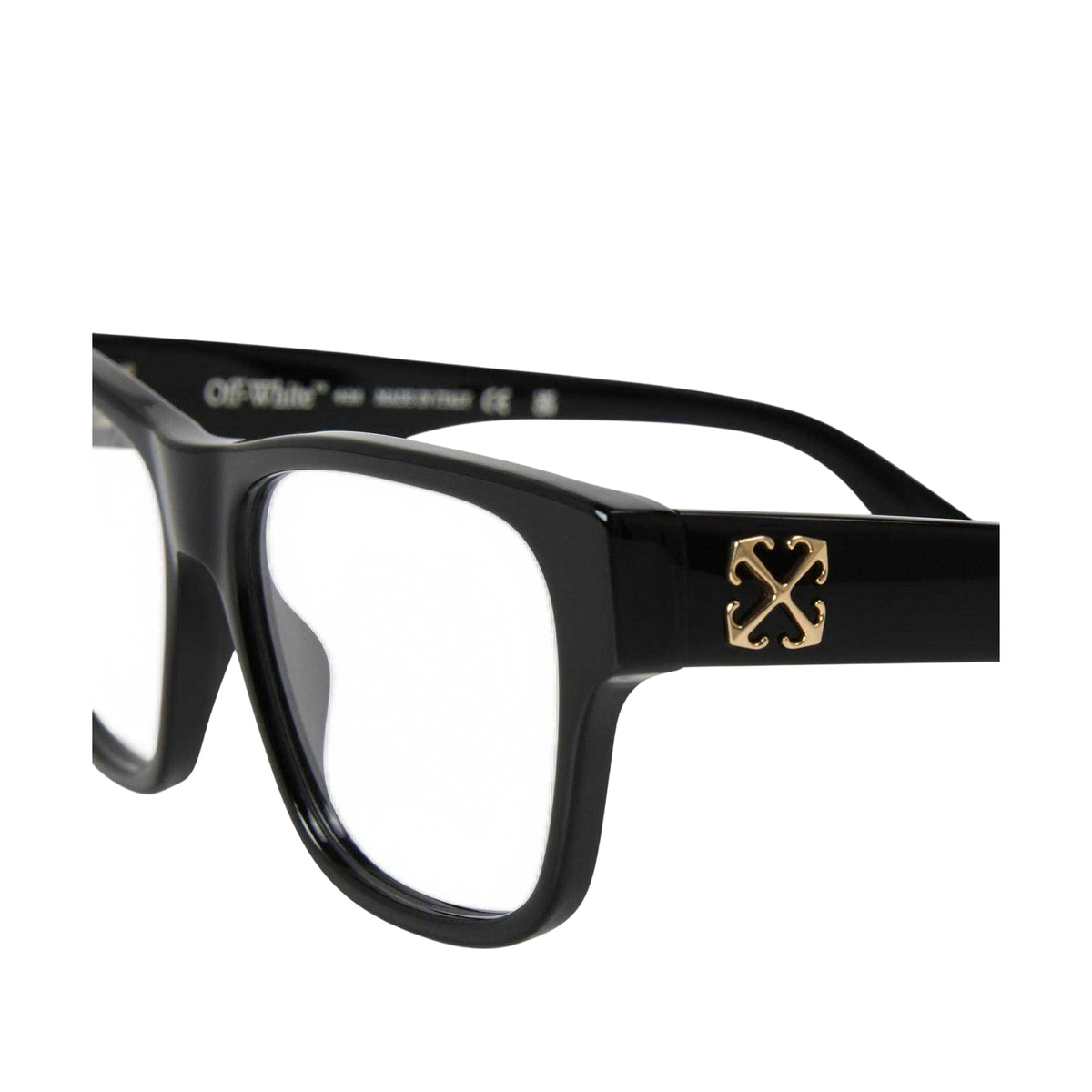 Black - Side - Off White Unisex Adult Style 7d Shiny Frame