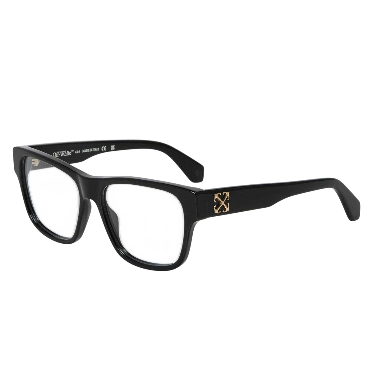 Black - Front - Off White Unisex Adult Style 7d Shiny Frame