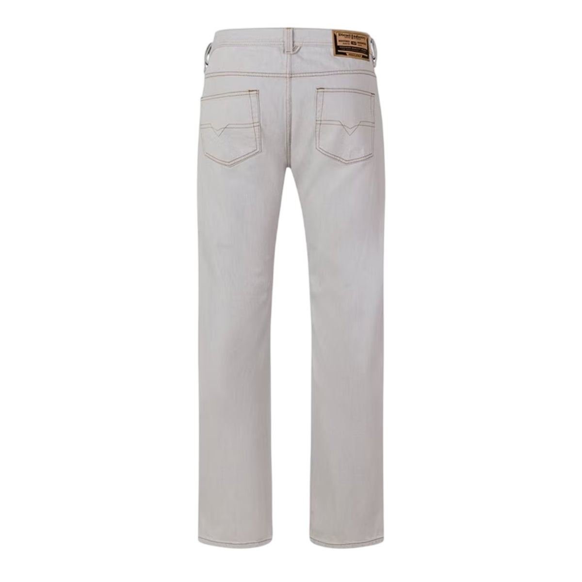 Bright White - Back - Diesel Mens Markee Pantaloni Cotton Denim Jeans