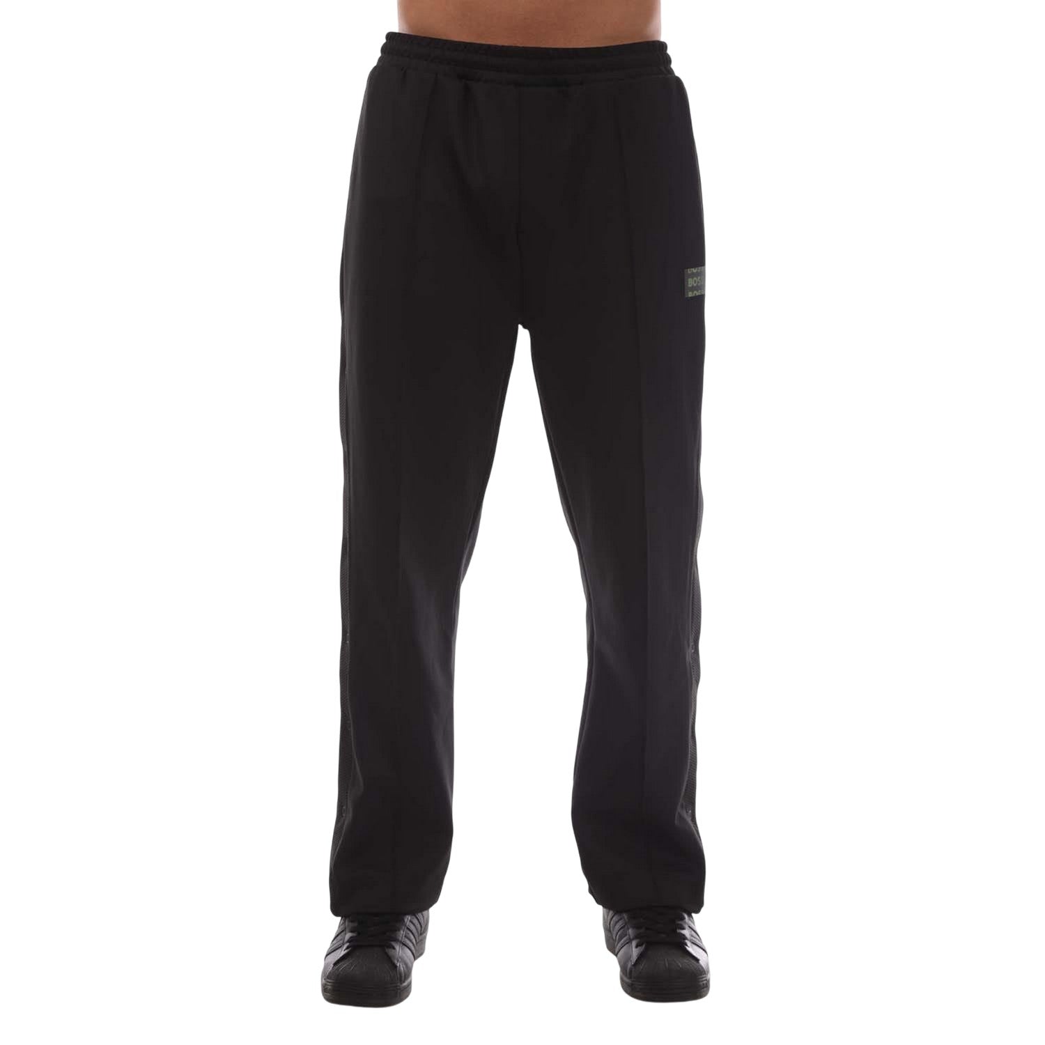 Black - Front - Boss Mens Hurley Platinum Jogging Bottoms