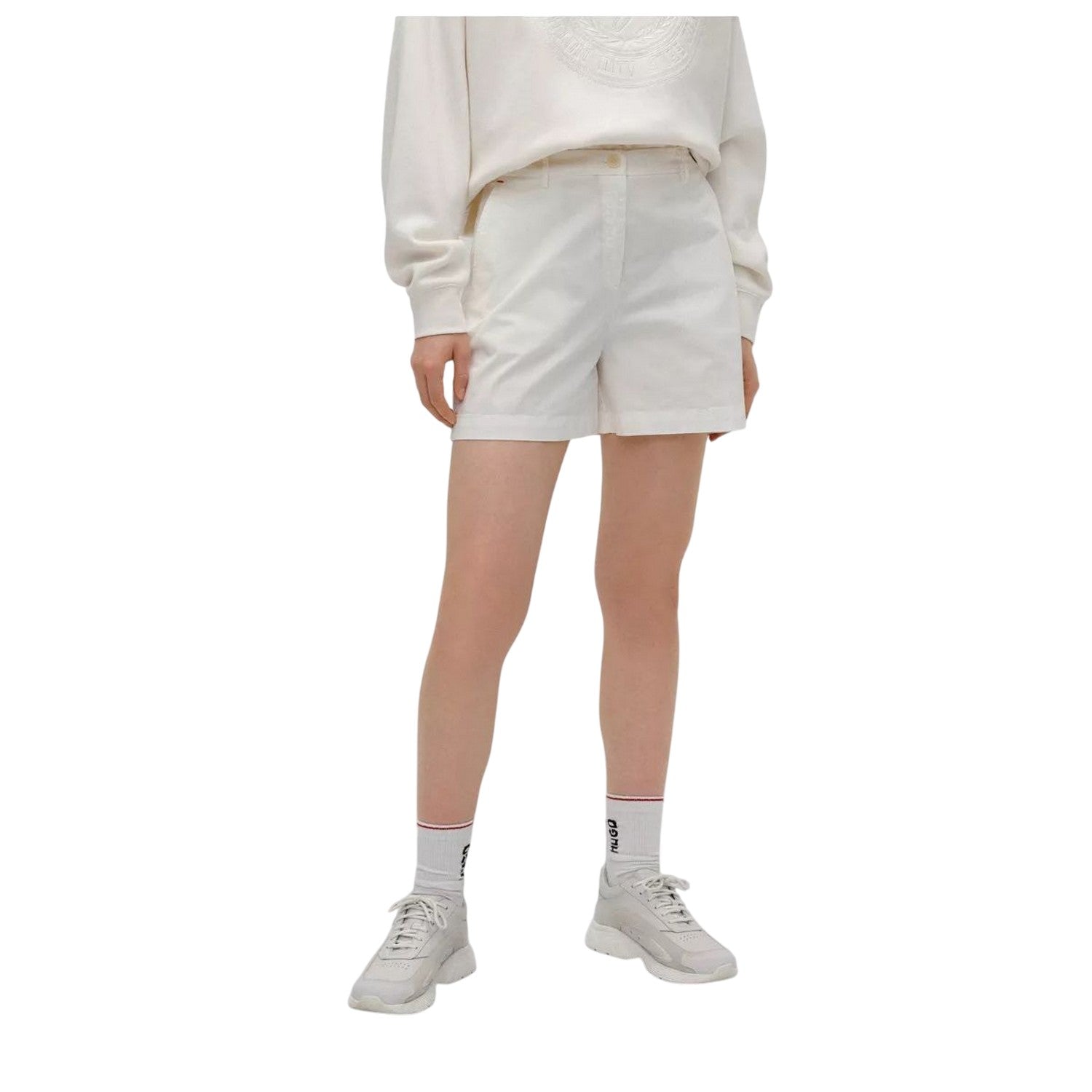 Natural - Side - Hugo Mens Hachino-1-D Shorts