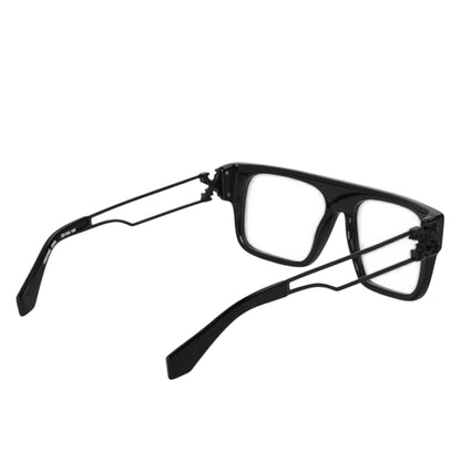 Black - Back - Off White Unisex Adult Arrow Logo Glasses