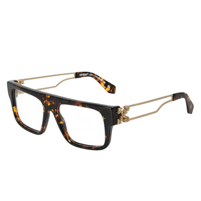 Havana - Front - Off White Unisex Adult Arrow Logo Glasses