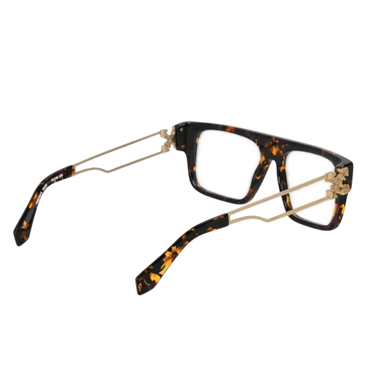 Havana - Back - Off White Unisex Adult Arrow Logo Glasses