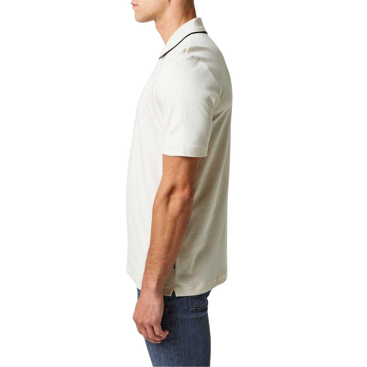 White - Lifestyle - Boss Mens Casual Polo Shirt