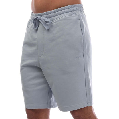 Blue - Side - Hugo Mens Dayono Relaxed Fit Shorts