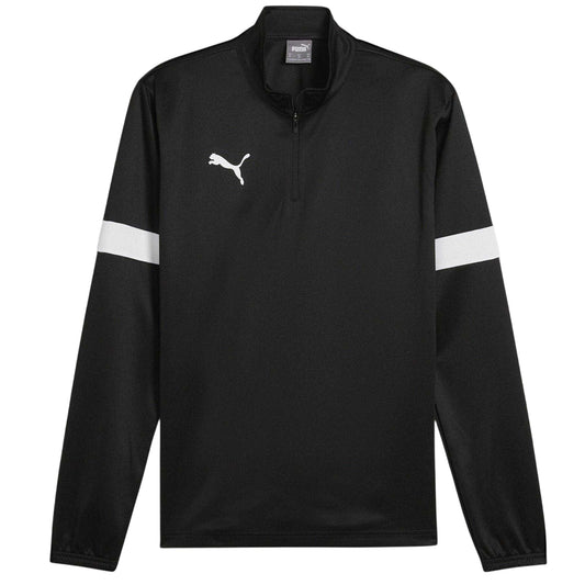 Black-White - Front - Puma Mens Individual Rise Drill Top