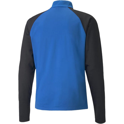 Electric Blue-Black - Back - Puma Mens Colour Block Top