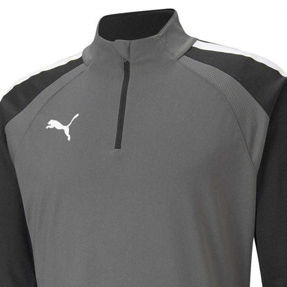 Pearl-White - Side - Puma Mens Colour Block Top