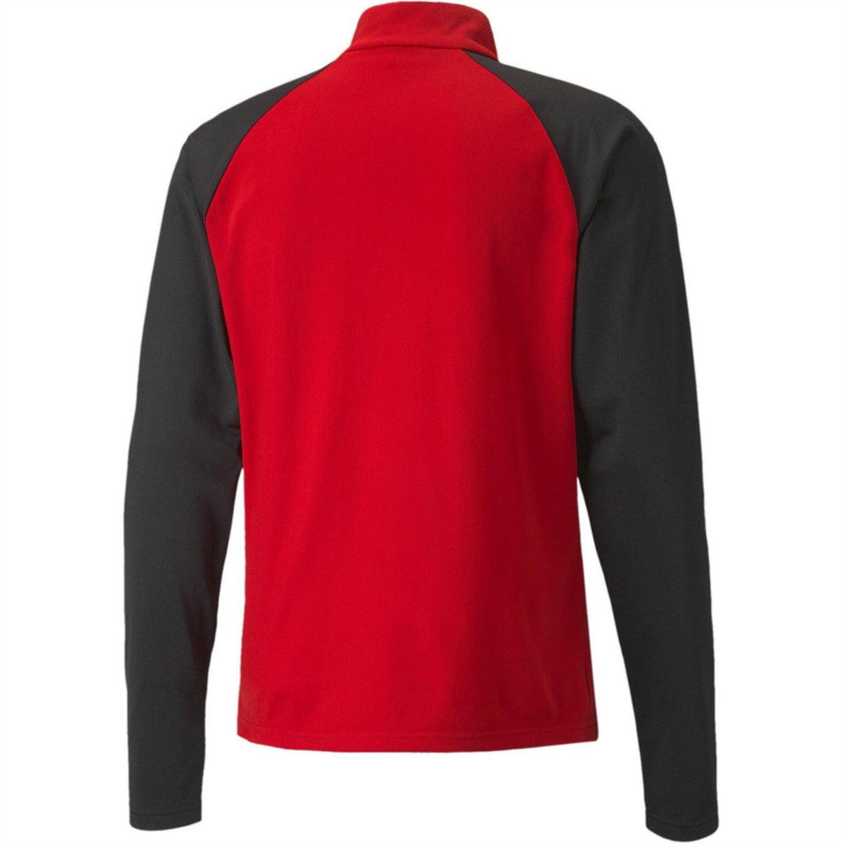 Red-Black - Back - Puma Mens Colour Block Top