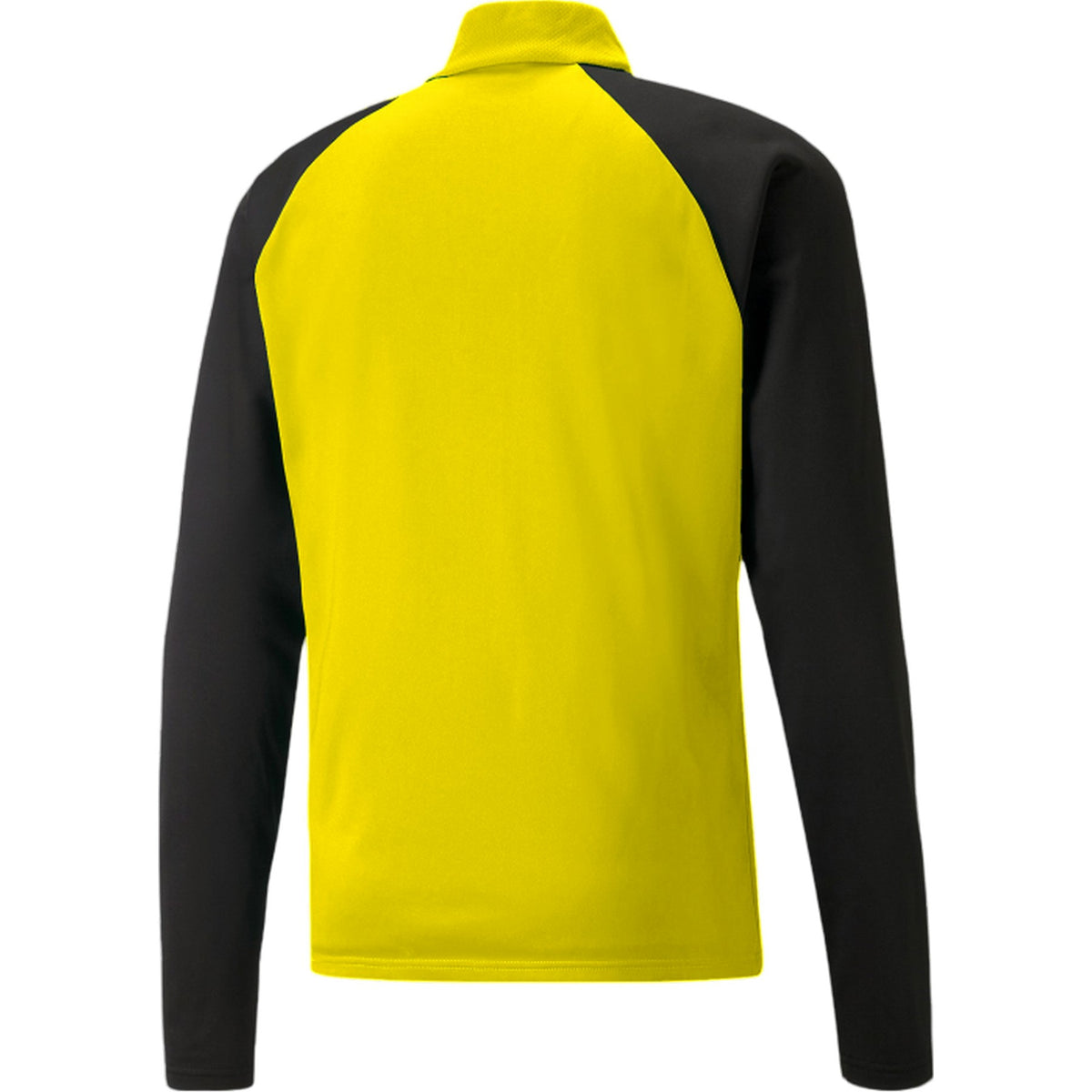 Yellow-Black - Back - Puma Mens Colour Block Top