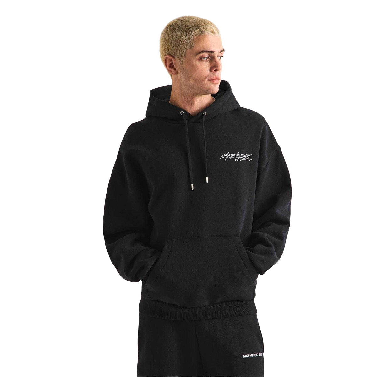 Black - Lifestyle - MKI MIYUKI ZOKU Mens Signature Hoodie