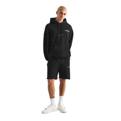 Black - Close up - MKI MIYUKI ZOKU Mens Signature Hoodie