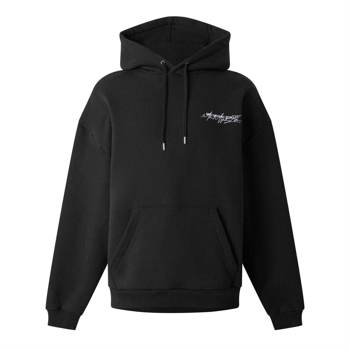 Black - Front - MKI MIYUKI ZOKU Mens Signature Hoodie