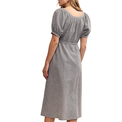 Black-White - Back - Nobody´s Child Womens-Ladies Jade Midi Dress