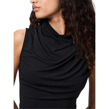 Black - Side - Pieces Womens-Ladies Madison Draped Top