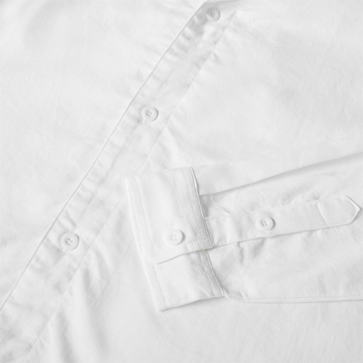 White - Lifestyle - Belier Mens Linen Long-Sleeved Shirt