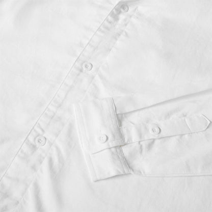 White - Lifestyle - Belier Mens Linen Long-Sleeved Shirt