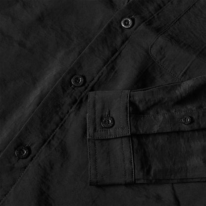 Black - Lifestyle - Belier Mens Pocket Long-Sleeved Shirt