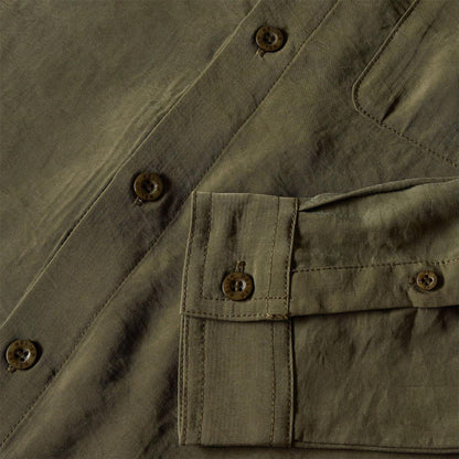 Olive - Lifestyle - Belier Mens Pocket Long-Sleeved Shirt