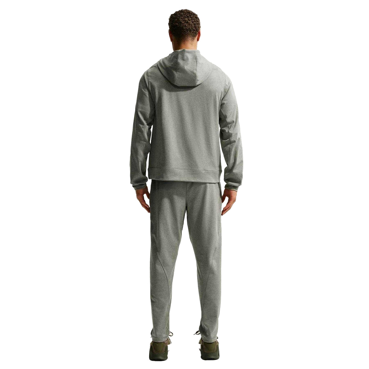 Light Grey - Back - Nike Mens Primary Dri-FIT Pullover Hoodie