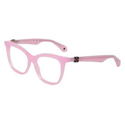 Pink - Front - Off White Womens-Ladies Style 7t Logo Glasses