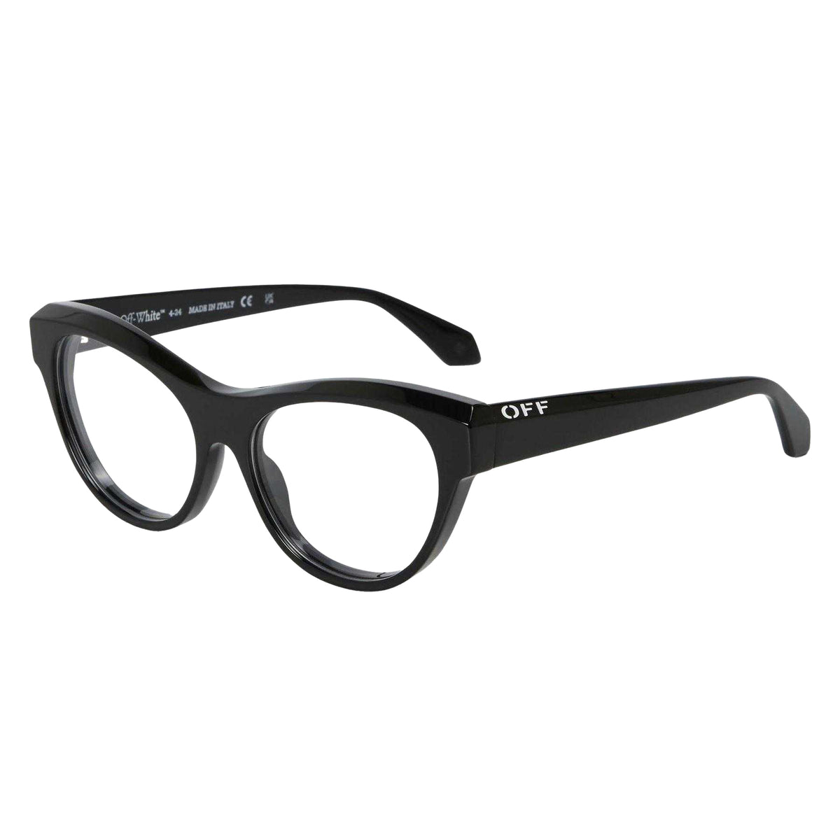 Black - Front - Off White Unisex Adult Style 7i Logo Glasses