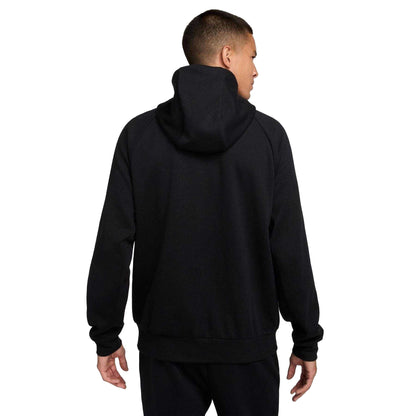 Black - Back - Nike Mens Dri-FIT Full Zip Hoodie
