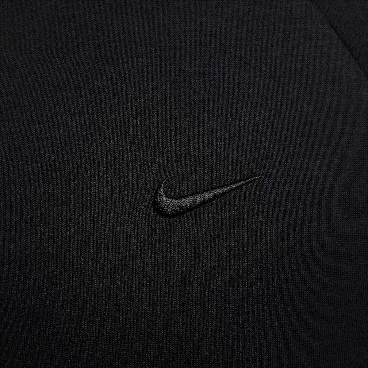 Black - Side - Nike Mens Dri-FIT Full Zip Hoodie